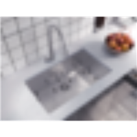 Pelican PL-HA109 R0 16G Handmade 16 Gauge Stainless Steel Undermount Kitchen Sink 30'' x 18'' w/ Zero Radius Corners